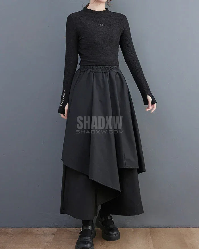 Formal Drape Hakama Pants — product view 4