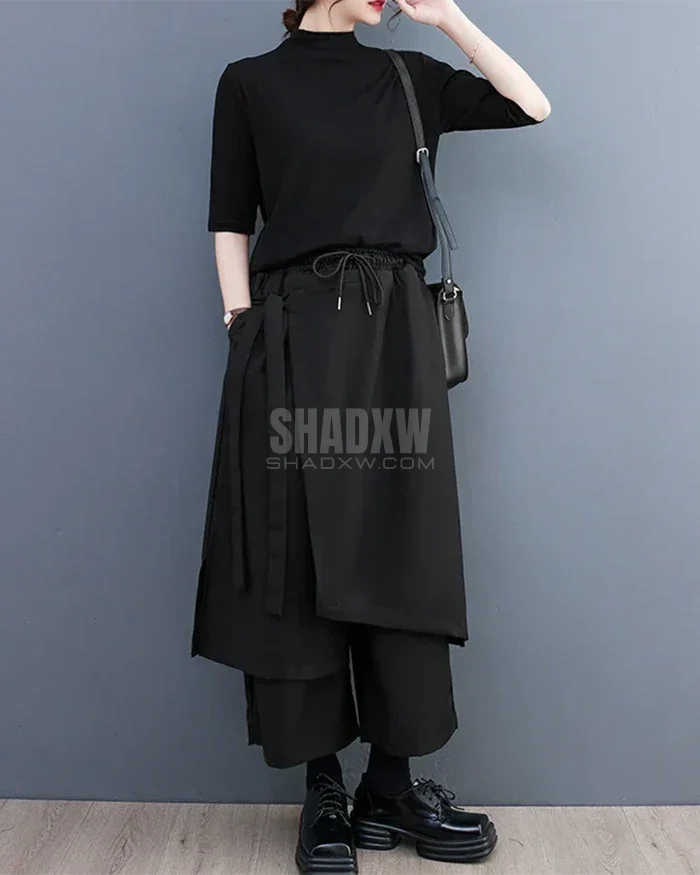 Sculpted Hakama Pants — product view 7