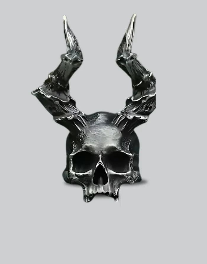 Horned Relic Ring — product view 1