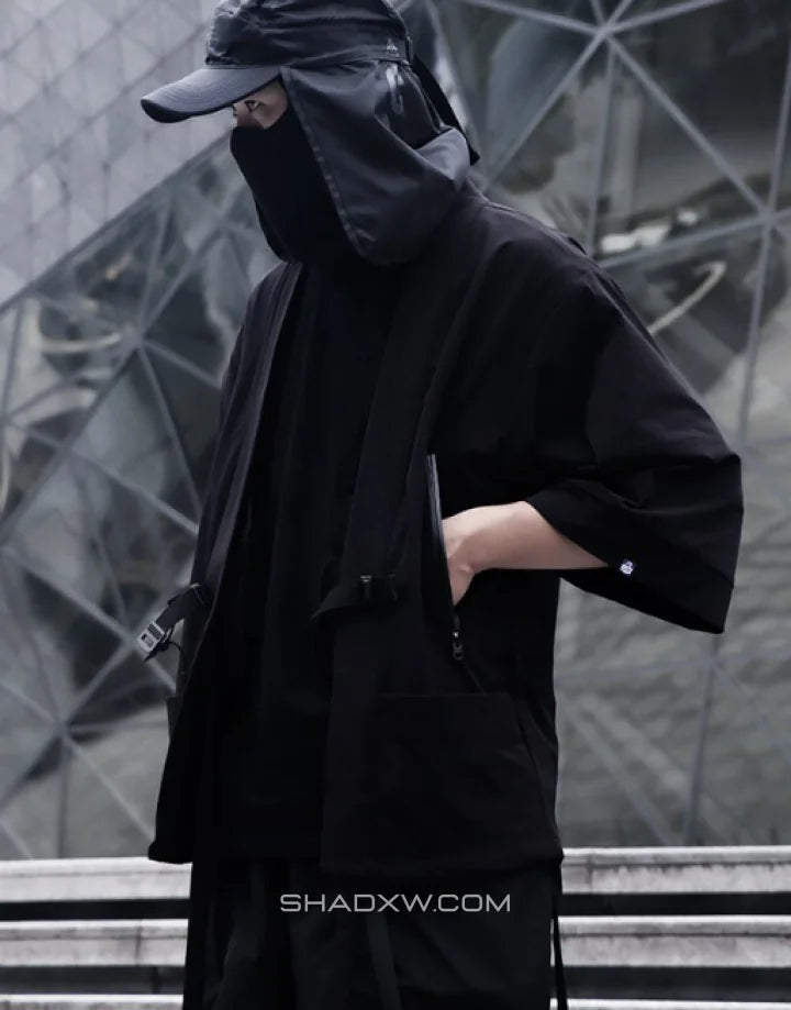 Slate Kimono Coat — product view 4
