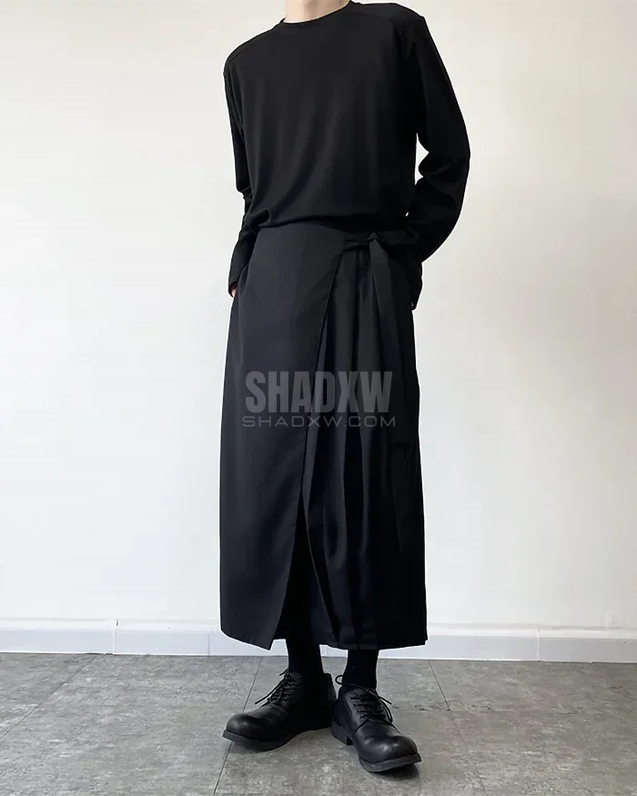 Kimono Cut Hakama Pants — product view 4