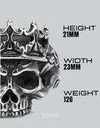 Regal Skull Ring — product view 9