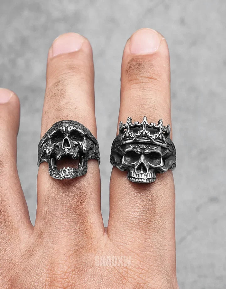 Regal Skull Ring — product view 10