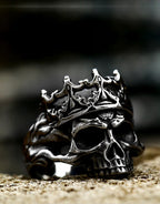 Regal Skull Ring — product view 4