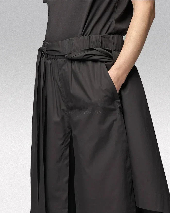 Short-Length Hakama Pants — product view 4