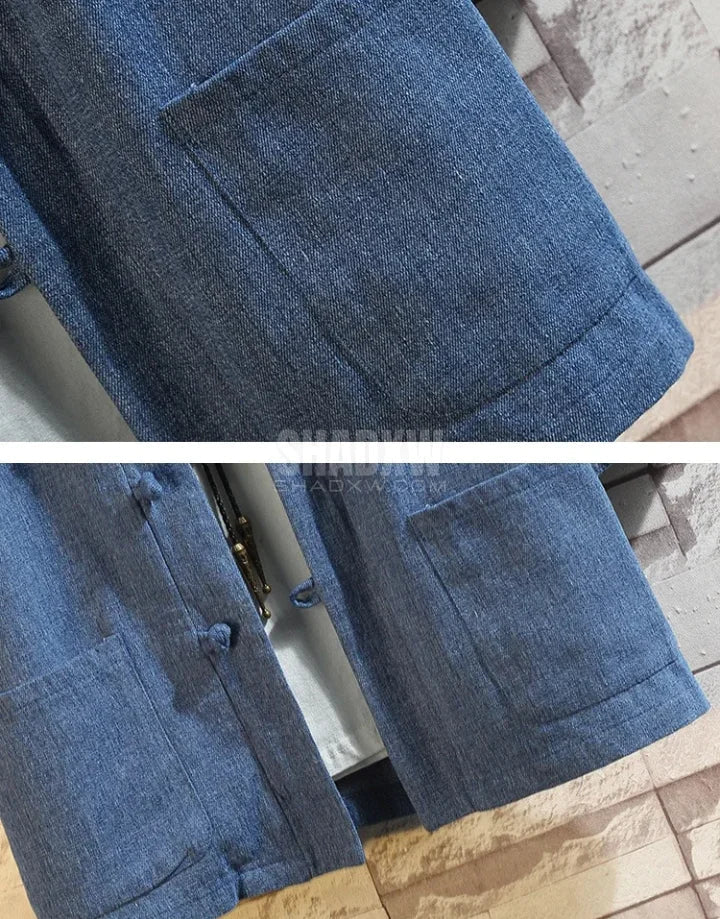 Indigo Field Kimono — product view 10