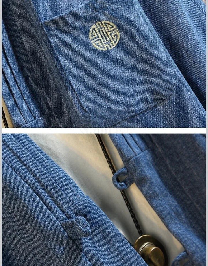Indigo Field Kimono — product view 9