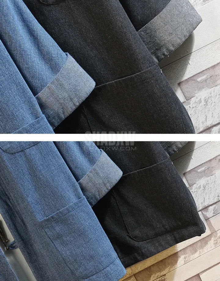 Indigo Field Kimono — product view 7