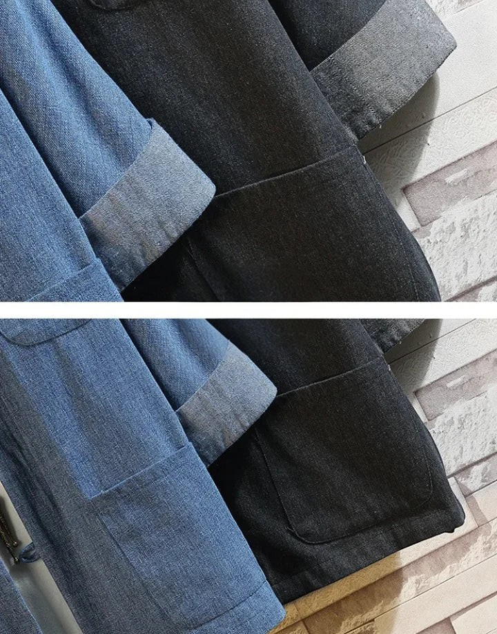 Indigo Field Kimono — product view 7