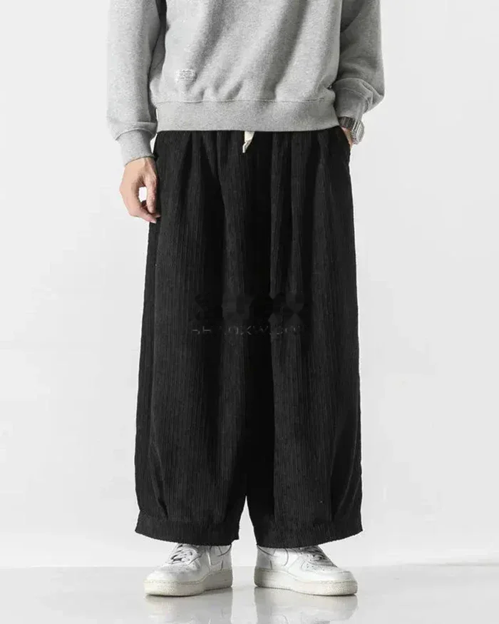 Soft Structure Hakama Pants — product view 9