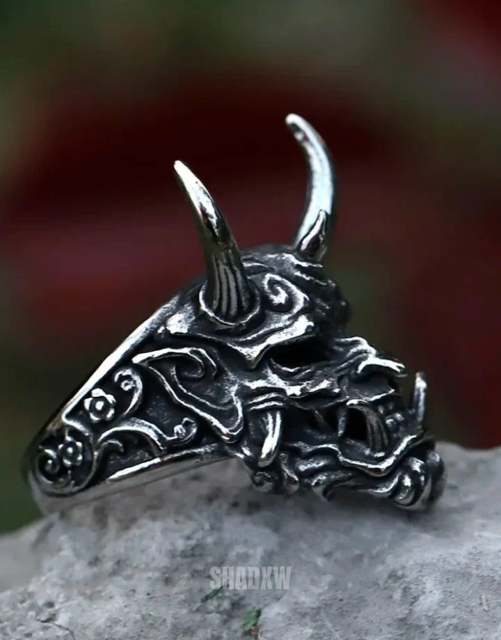 Crimson Oni Ring — product view 3