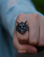 Crimson Oni Ring — product view 5