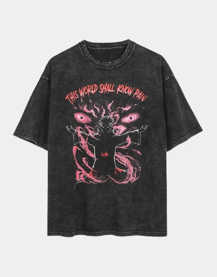 Pain Akatsuki Techwear Graphic Tee