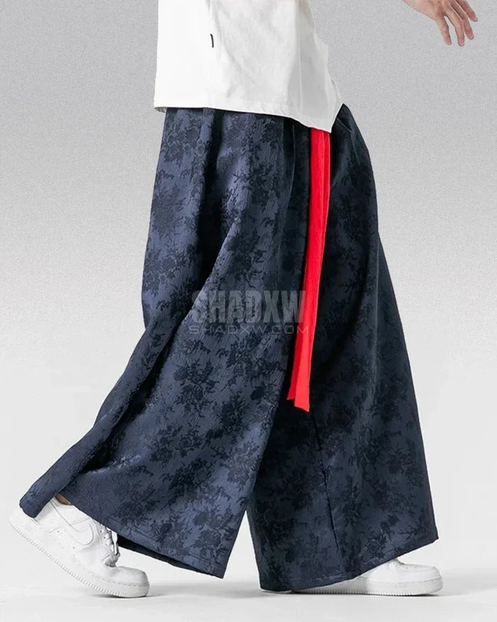 Glyph Pattern Hakama Pants — product view 5