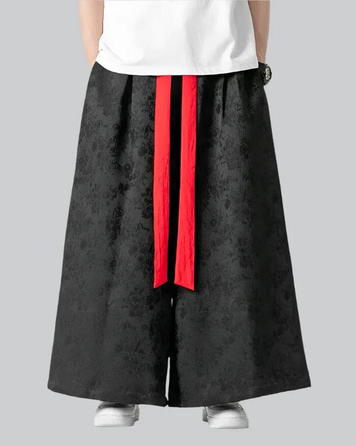 Glyph Pattern Hakama Pants — product view 1