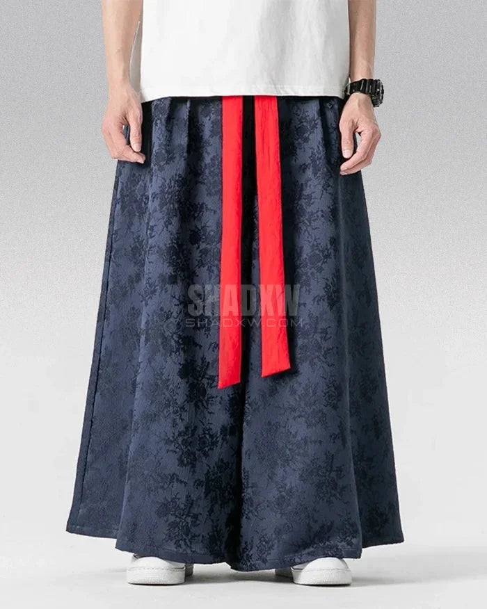 Glyph Pattern Hakama Pants — product view 2