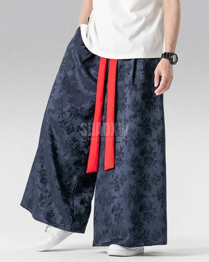 Glyph Pattern Hakama Pants — product view 7