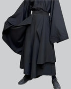 Obsidian Fold Hakama Pants — product view 1