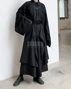 Obsidian Fold Hakama Pants — product view 4