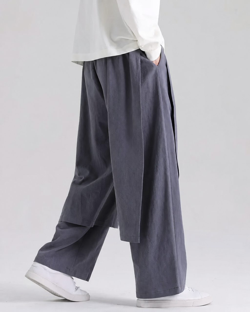 Aerial Drape Hakama Pants — product view 5