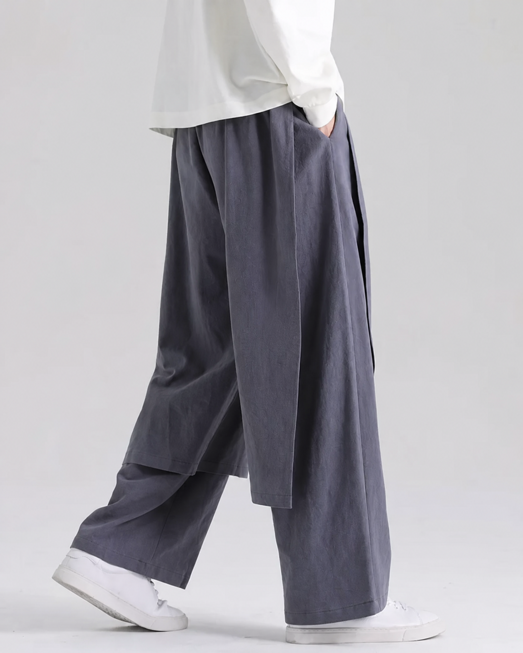 Aerial Drape Hakama Pants — product view 5