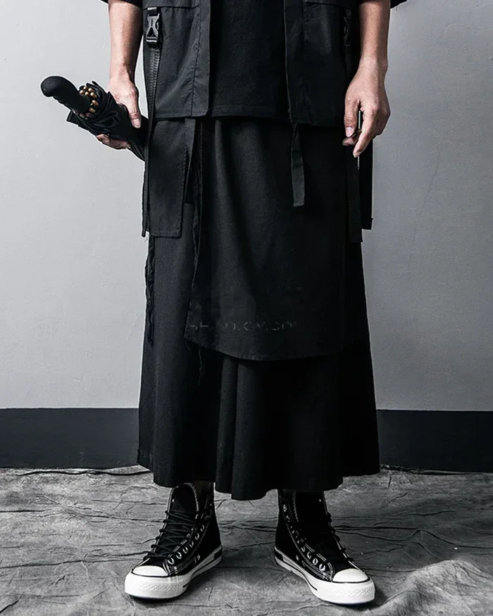 Classic Pleat Hakama Pants — product view 6