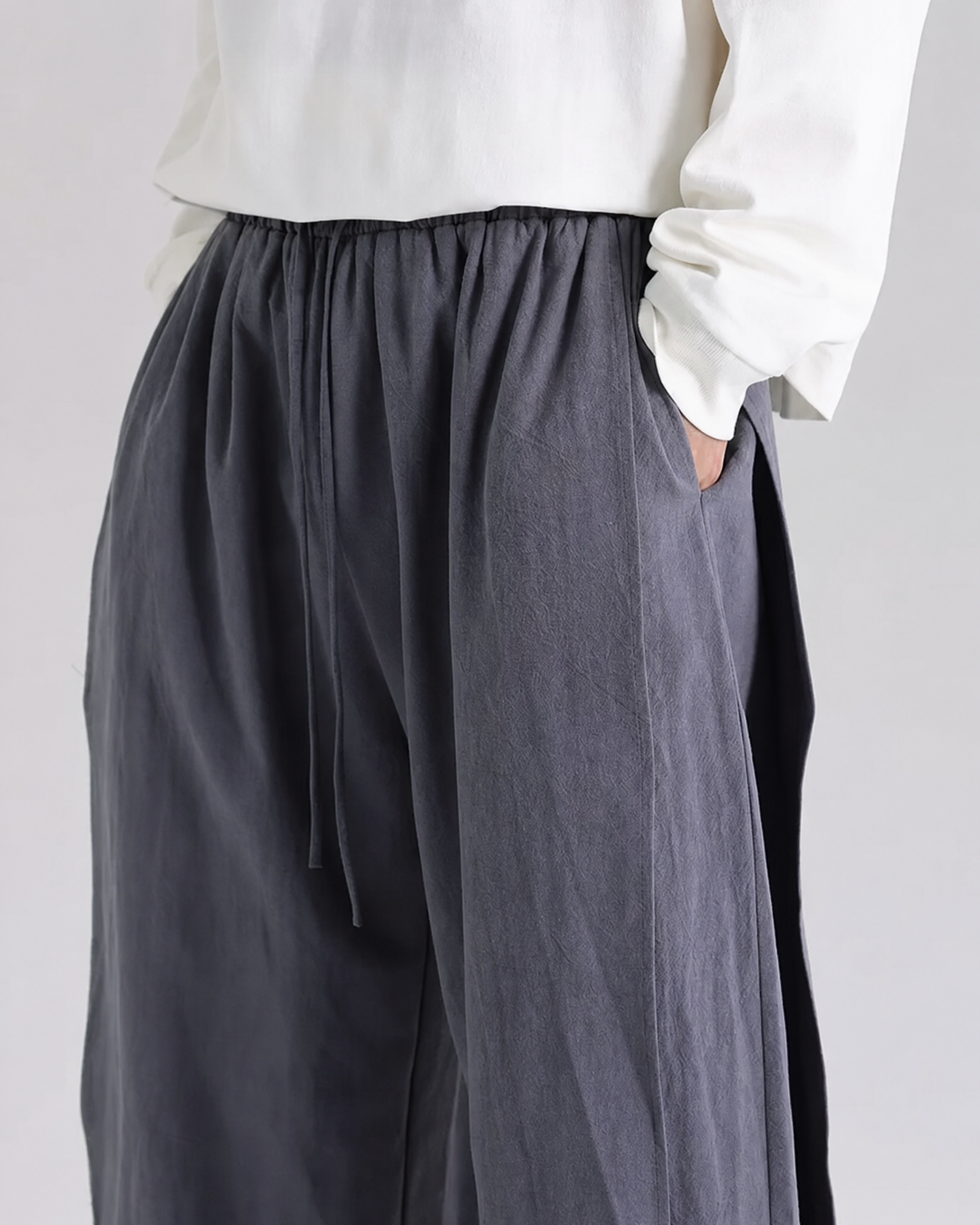 Aerial Drape Hakama Pants — product view 9