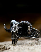 Ram Relic Skull Ring — product view 6