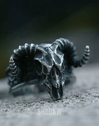 Ram Relic Skull Ring — product view 3