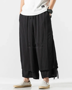 Canvas Pleat Hakama Pants — product view 8