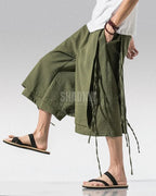 Sarouelle Drape Hakama Pants — product view 3
