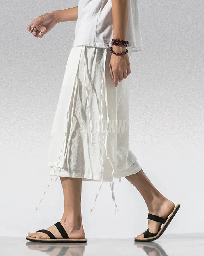 Sarouelle Drape Hakama Pants — product view 6