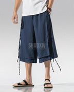 Sarouelle Drape Hakama Pants — product view 5