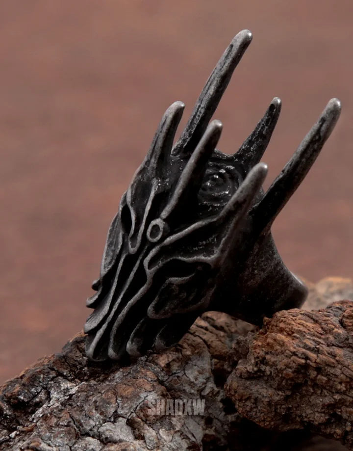 Dark Eye Signet Ring — product view 3