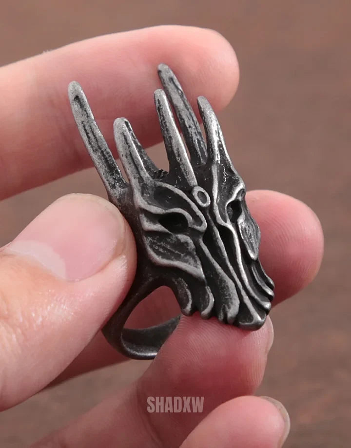 Dark Eye Signet Ring — product view 7