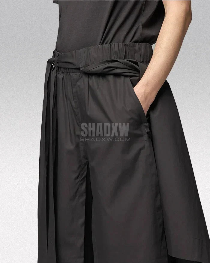 Short-Length Hakama Pants — product view 4