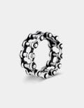 Silver Interlock Ring — product view 1