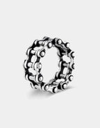 Silver Interlock Ring — product view 1