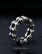 Silver Interlock Ring — product view 2