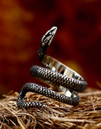 Silver Serpent Ring — product view 5