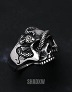 Serpent Skull Ring — product view 3