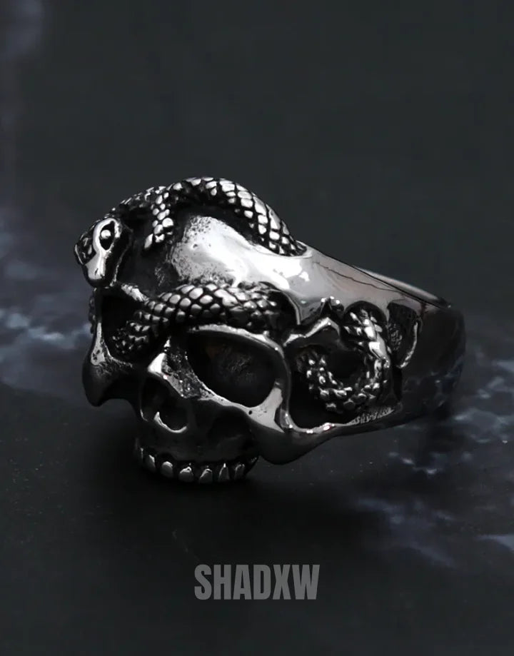Serpent Skull Ring — product view 4