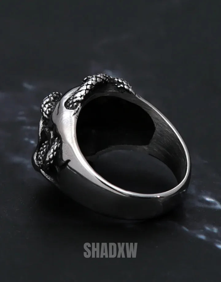 Serpent Skull Ring — product view 5