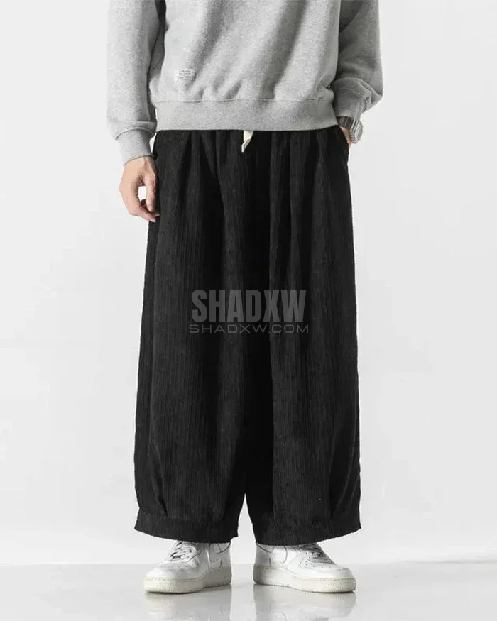 Soft Structure Hakama Pants — product view 9
