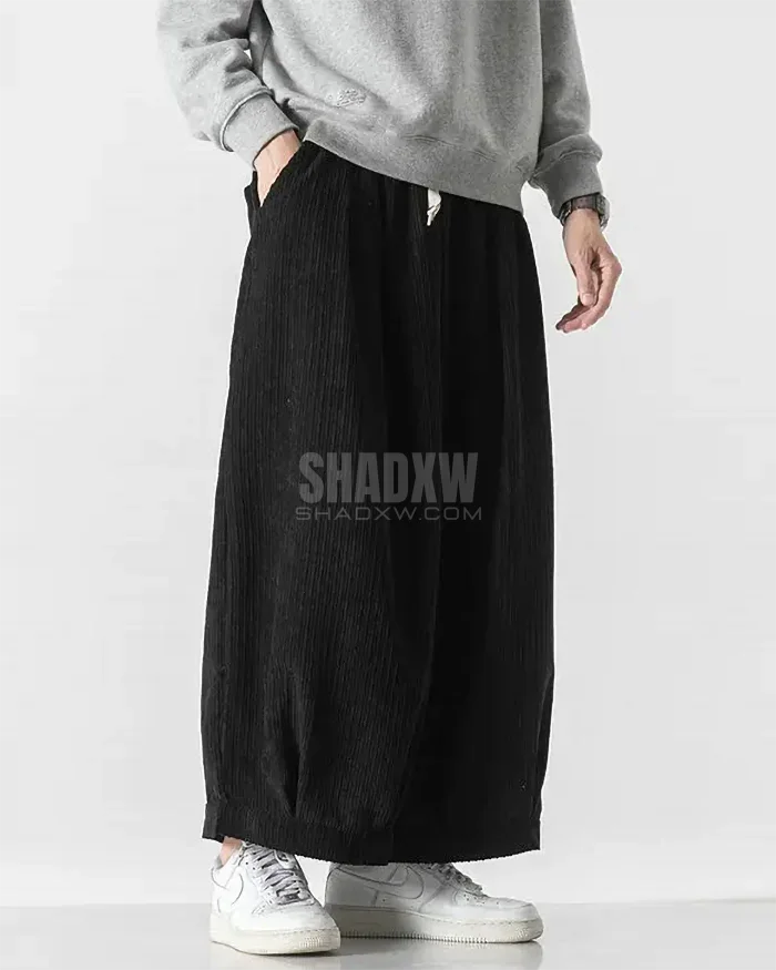 Soft Structure Hakama Pants — product view 6