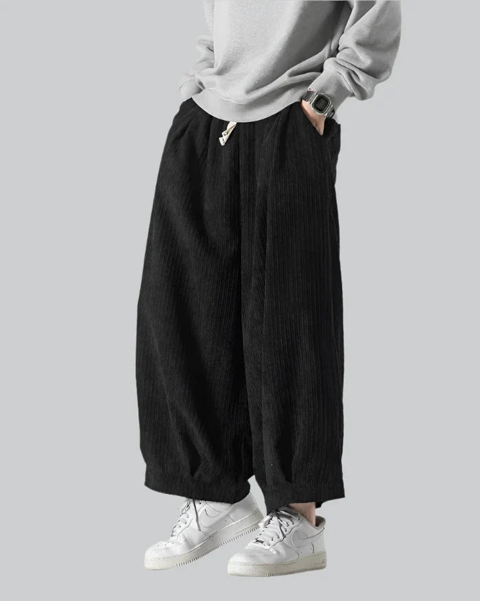 Soft Structure Hakama Pants — product view 1