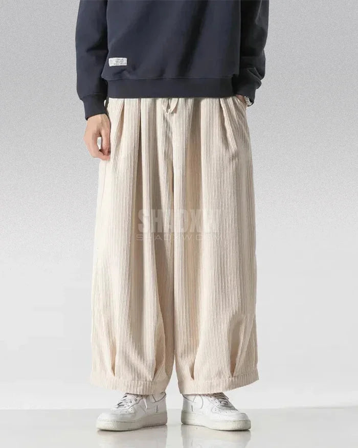 Soft Structure Hakama Pants — product view 4