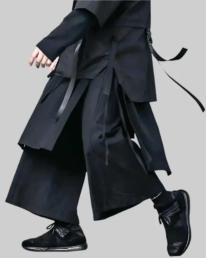 Classic Pleat Hakama Pants — product view 1