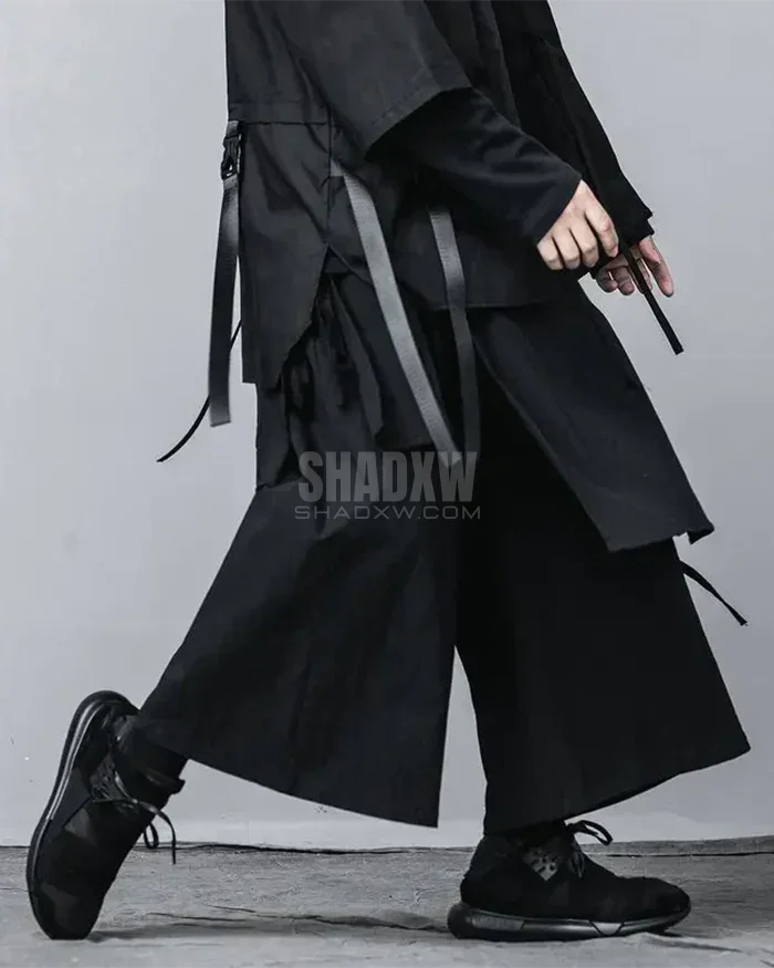 Classic Pleat Hakama Pants — product view 7