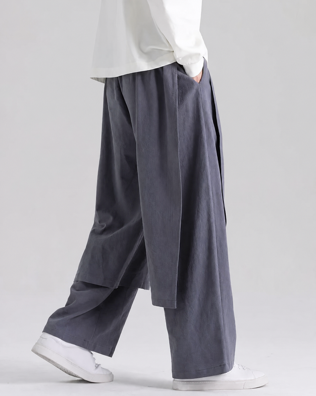 Aerial Drape Hakama Pants — product view 5